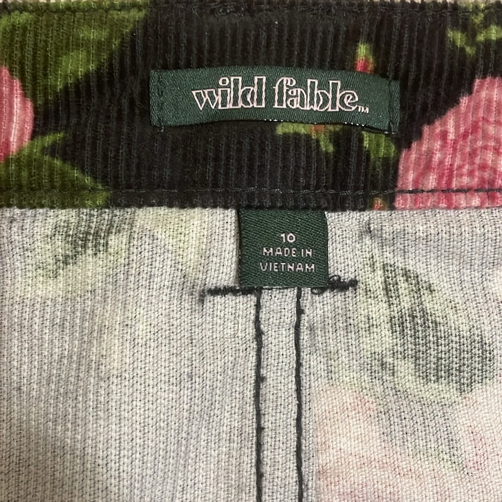 Wild Fable High Rise Mini Corduroy Skirt - Picture 4 of 4
